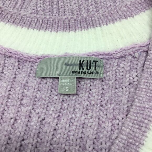 Kut from the Kloth Rib Knit V-Neck Sweater (H6) - Picture 5 of 10